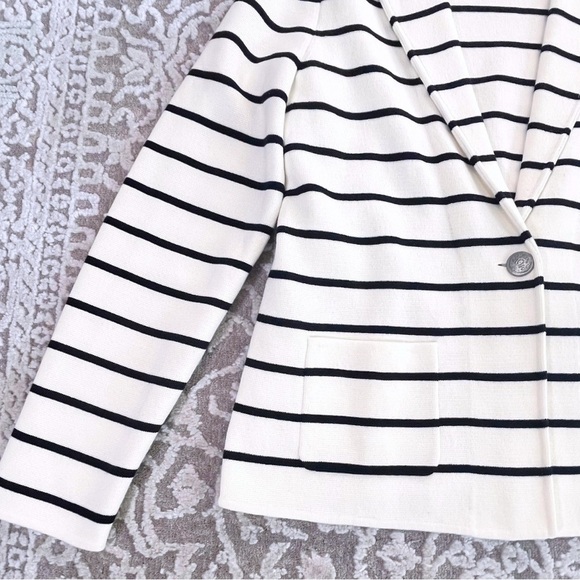 Talbots Notch Collar Knit Blazer - Picture 7 of 15